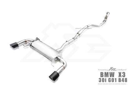 Fi EXHAUST Valvetronic Exhaust System для BMW X3/X4 30i G0X