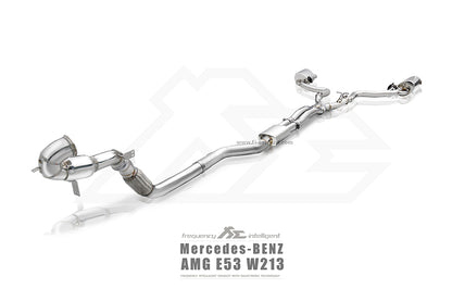 Fi EXHAUST Valvetronic Exhaust System для Mercedes-AMG E53 W213