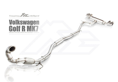 Fi EXHAUST Valvetronic Exhaust System для Volkswagen Golf R MK7.5