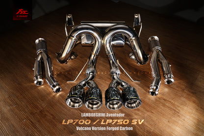 Fi EXHAUST Volcano Firetador Valvetronic Exhaust System для Lamborghini Aventador LP700-4