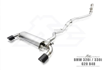 Fi EXHAUST для BMW 320i G2x
