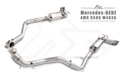 Fi EXHAUST Valvetronic Exhaust System для Mercedes-Benz G500 W463A
