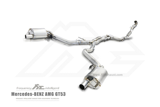 Fi EXHAUST Valvetronic Exhaust System для Mercedes-AMG GT43 / GT53 X290