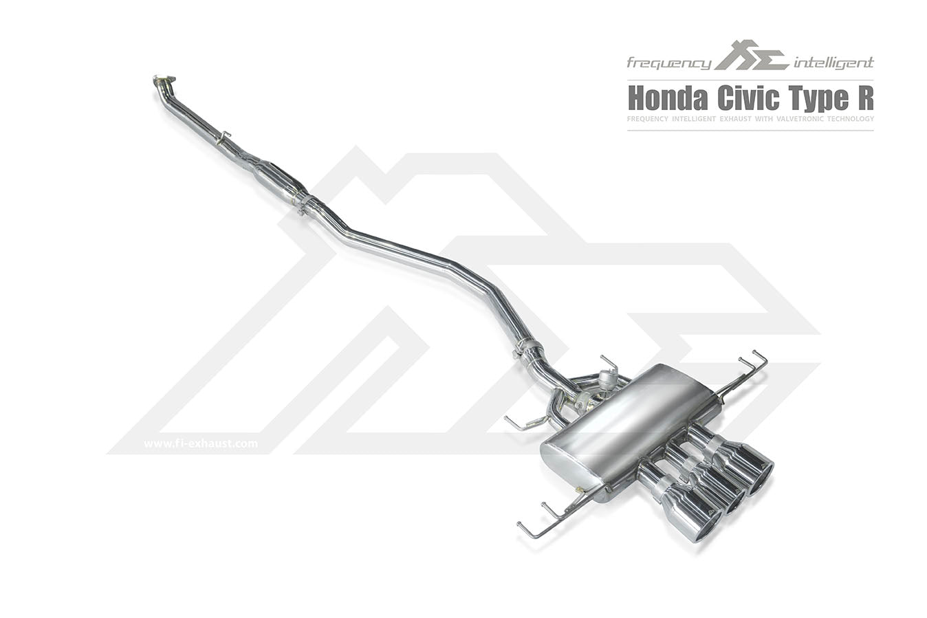 Fi EXHAUST для Honda Civic Type R FK8