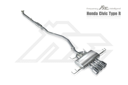 Fi EXHAUST Valvetronic Exhaust System для Honda Civic Type R FK8