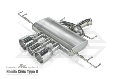 Fi EXHAUST для Honda Civic Type R FK8