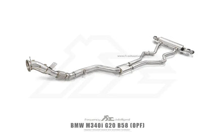 Fi EXHAUST Valvetronic Exhaust System для BMW M340i G2x (OPF)