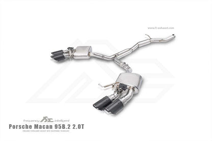 Fi EXHAUST для Porsche Macan 95B.2