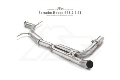 Fi EXHAUST для Porsche Macan 95B.2