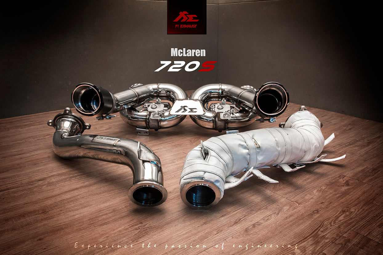 Fi EXHAUST OEM Version Valvetronic Exhaust System для McLaren 720S
