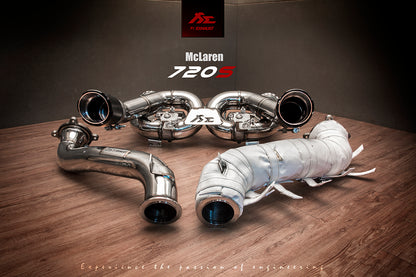 Fi EXHAUST OEM Version Valvetronic Exhaust System для McLaren 720S