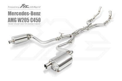 Fi EXHAUST для Mercedes-Benz C400 / C450 / C43 AMG W205