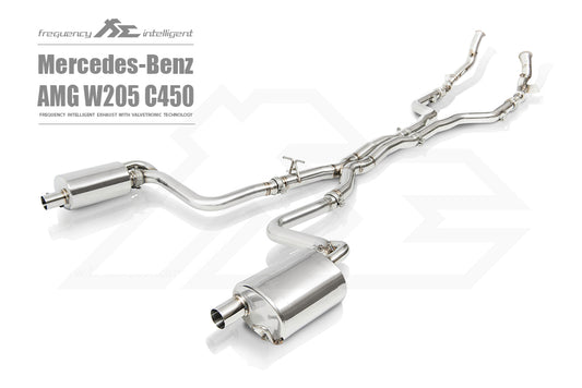 Fi EXHAUST Valvetronic Exhaust System для Mercedes-Benz C400 / C450 / C43 AMG W205