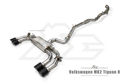 Fi EXHAUST Valvetronic Exhaust System для Volkswagen Tiguan R MK2 (OPF)