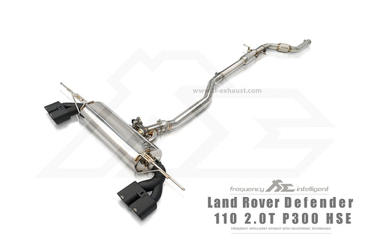 Fi EXHAUST Valvetronic Exhaust System для Land Rover Defender 110 L663