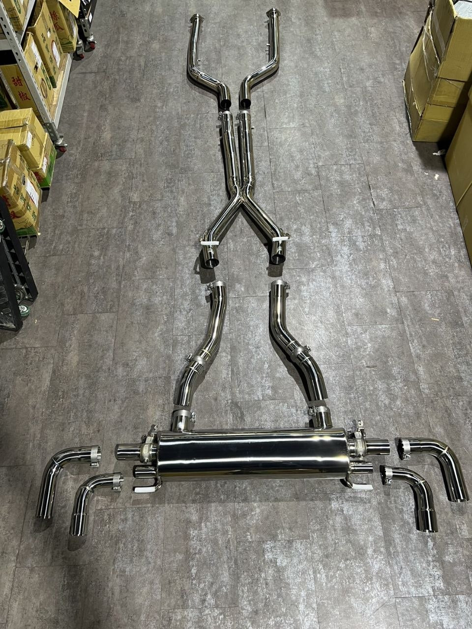 Fi EXHAUST для BMW X5M F95 LCI / X6M F96 LCI