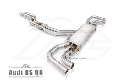 Fi EXHAUST Valvetronic Exhaust System для Audi RSQ8