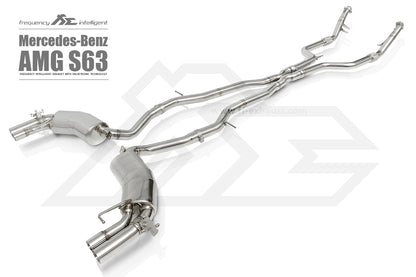 Fi EXHAUST Valvetronic Exhaust System для Mercedes-AMG S63 C217