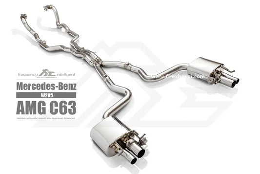Fi EXHAUST Valvetronic Exhaust System для Mercedes-AMG C63 / C63S W205
