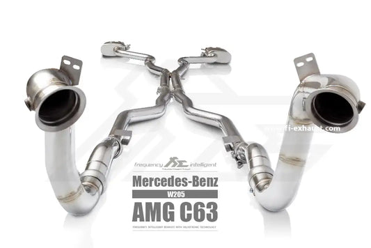 Fi EXHAUST Valvetronic Exhaust System для Mercedes-AMG C63 / C63S W205