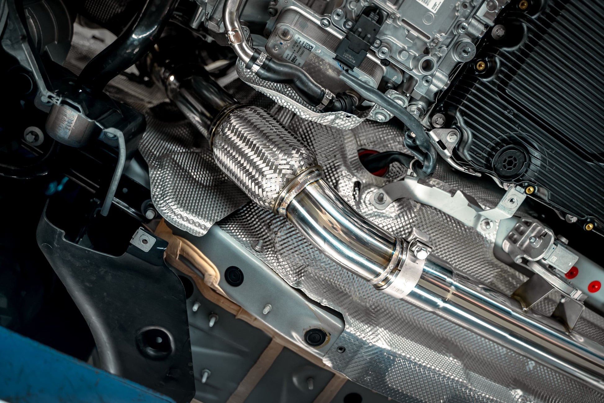 Fi EXHAUST для Mercedes-Benz E200 W214