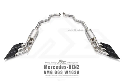 Fi EXHAUST Ultra Edition Valvetronic Exhaust System для Mercedes-AMG G63 W463A