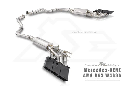 Fi EXHAUST Ultra Edition Valvetronic Exhaust System для Mercedes-AMG G63 W463A