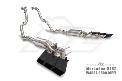 Fi EXHAUST Ultra Edition для Mercedes-Benz G500 W463A (OPF)